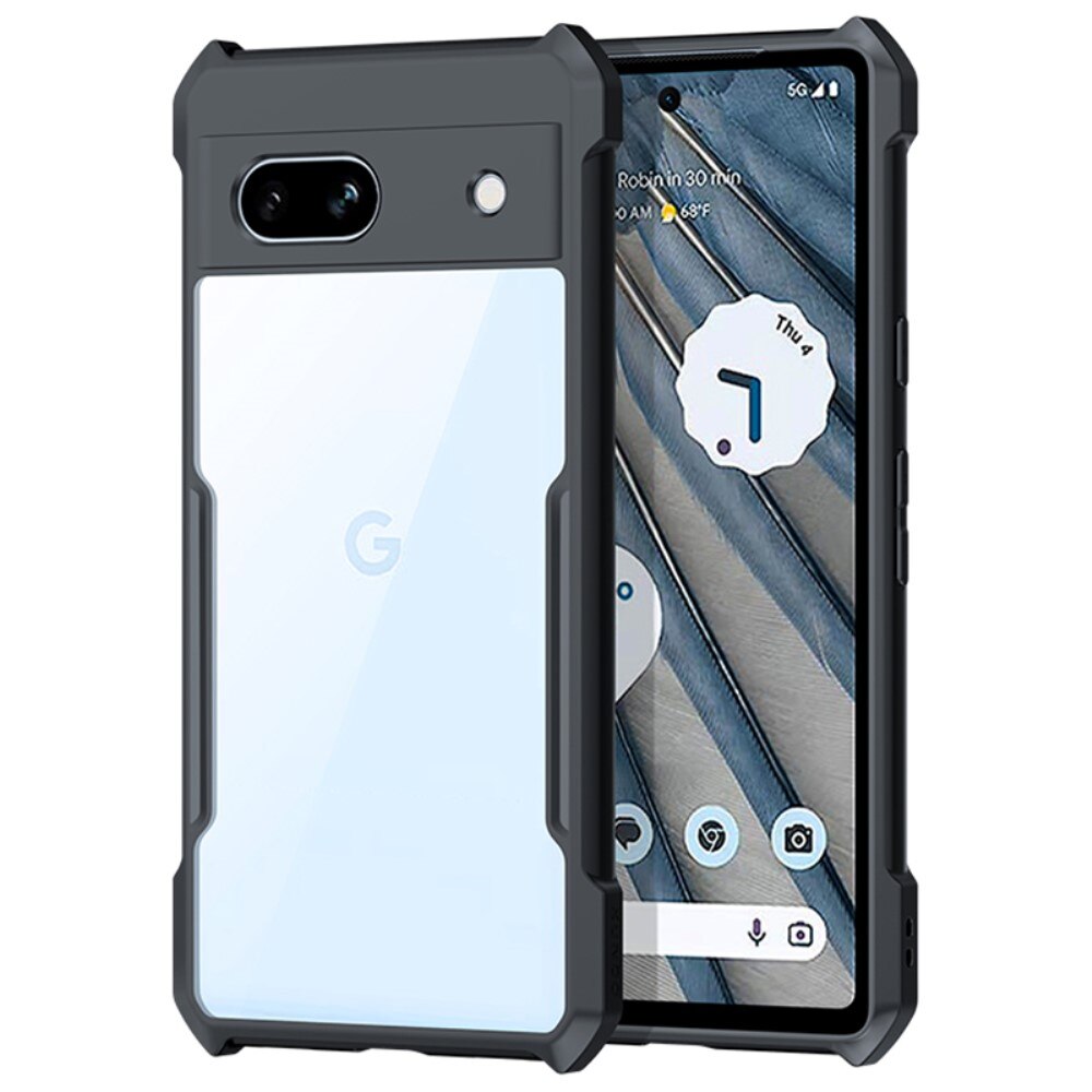 Cover ibride Bumper Google Pixel 7a, nero