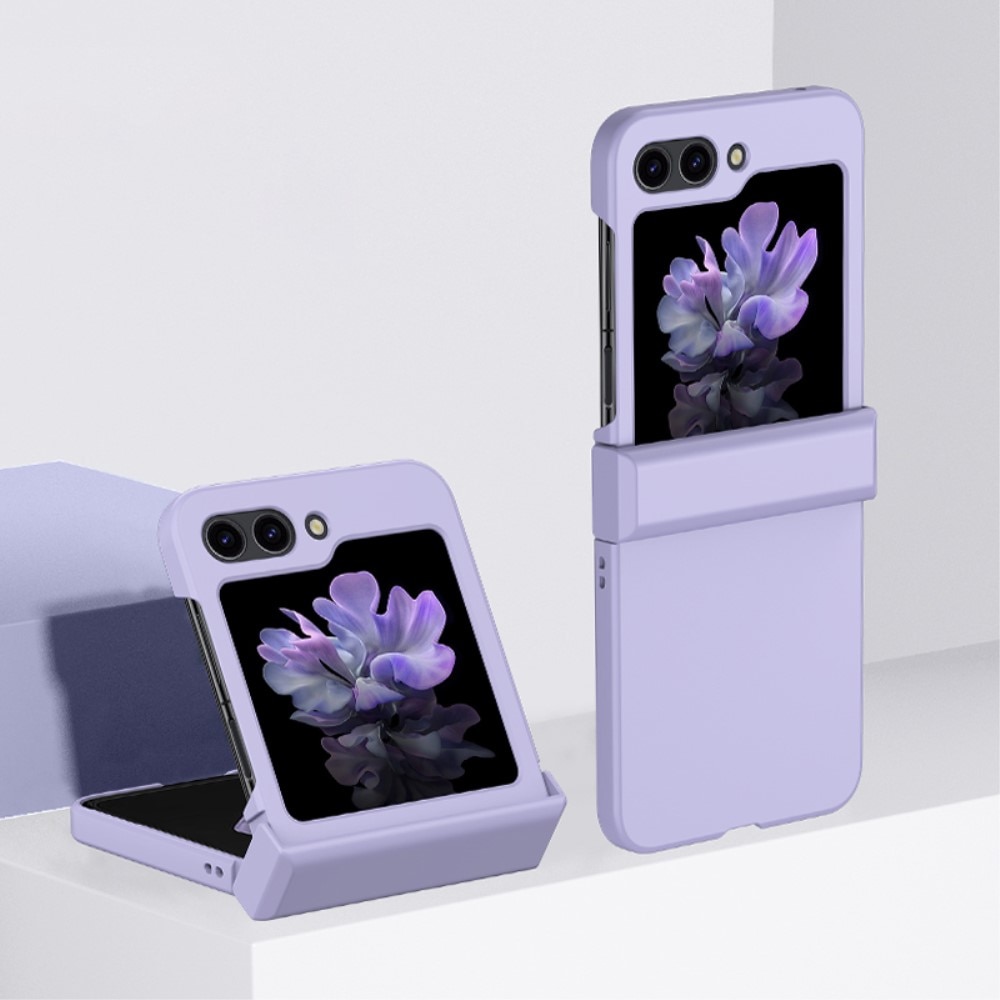 Cover dura gommata Hinge Protection Samsung Galaxy Z Flip 5 viola