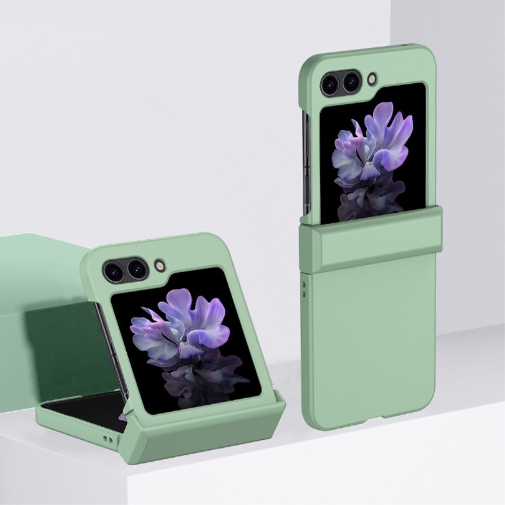 Cover dura gommata Hinge Protection Samsung Galaxy Z Flip 5 verde chiaro