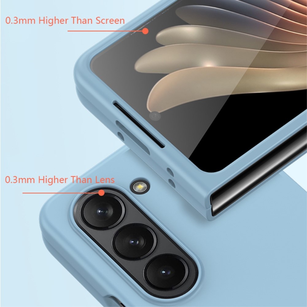 Cover dura gommata Samsung Galaxy Z Fold 5 arancia