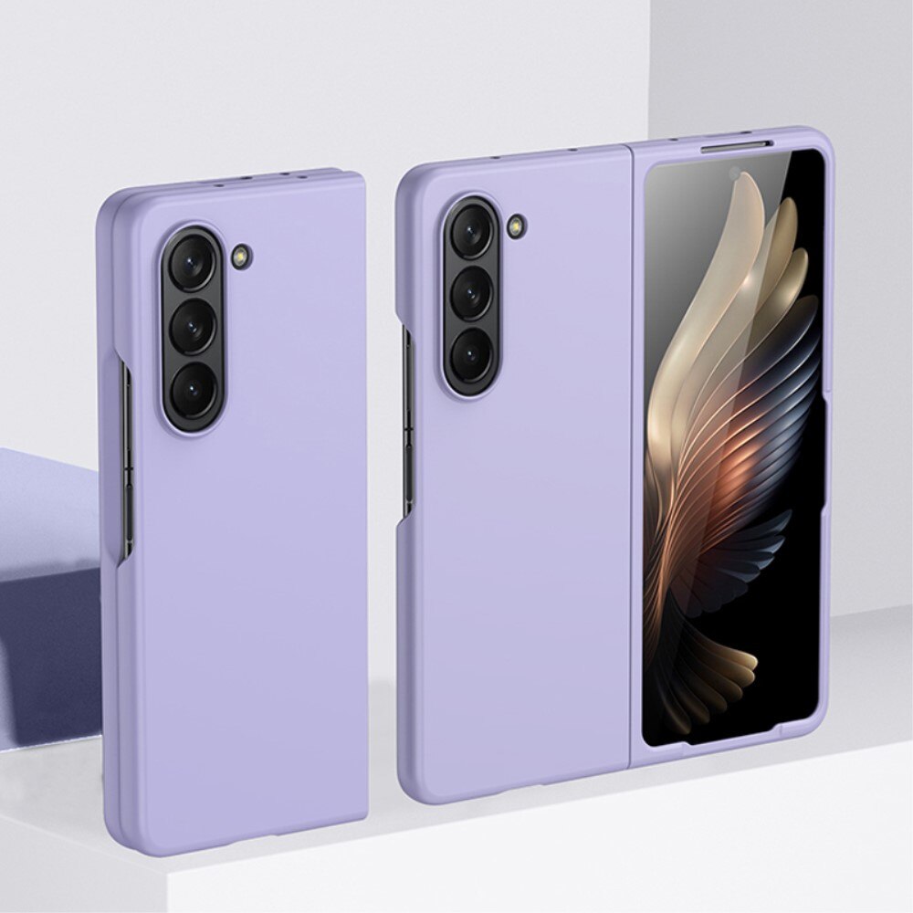 Cover dura gommata Samsung Galaxy Z Fold 5 viola