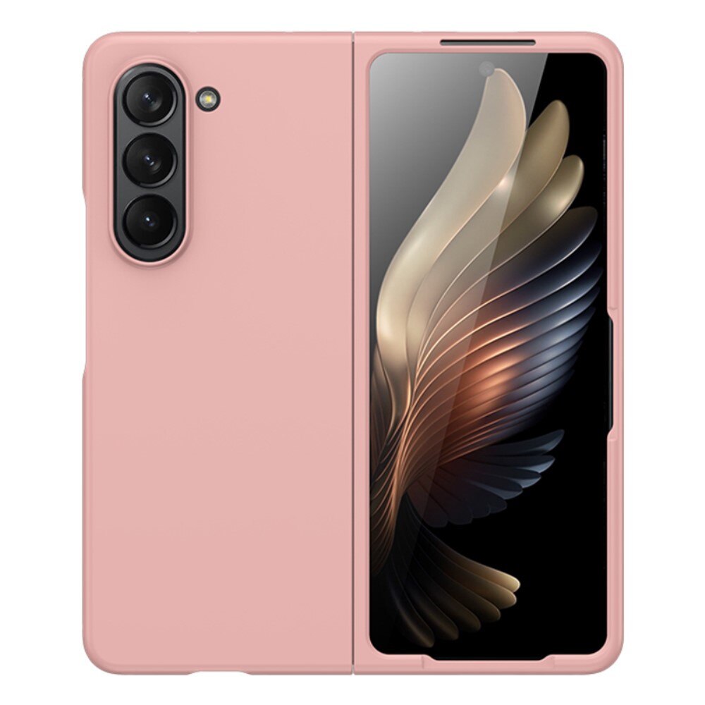 Cover dura gommata Samsung Galaxy Z Fold 5 rosa