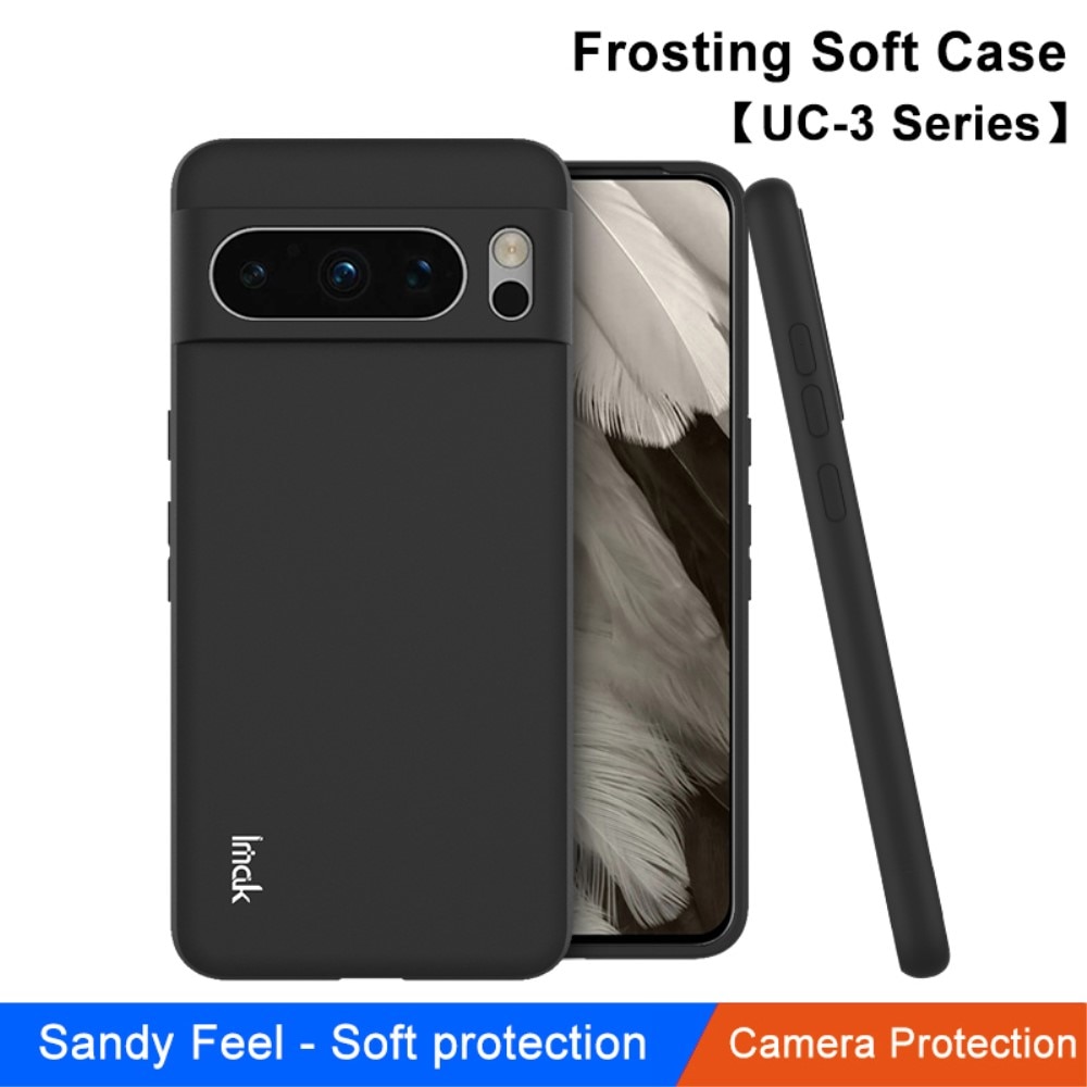 Cover Frosted TPU Google Pixel 8 Pro Black