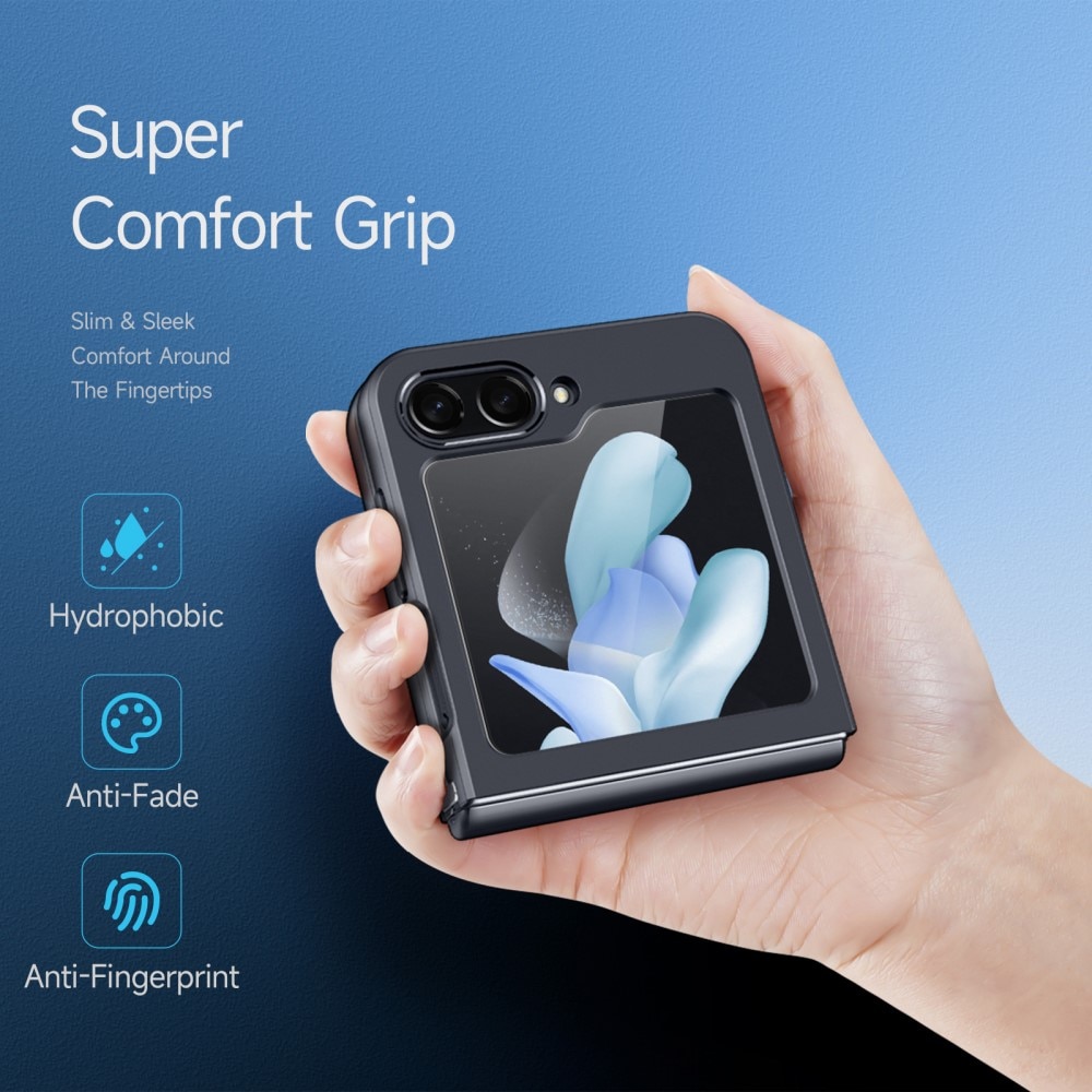 Aimo Series Cover Samsung Galaxy Z Flip 5 trasparente