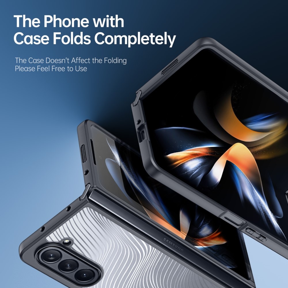 Aimo Series Cover Samsung Galaxy Z Fold 5 trasparente