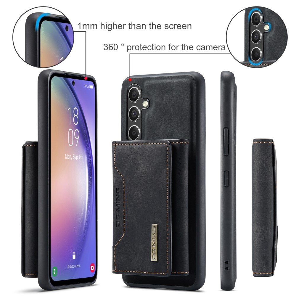 Cover Magnetic Card SlotSamsung Galaxy A54 Nero