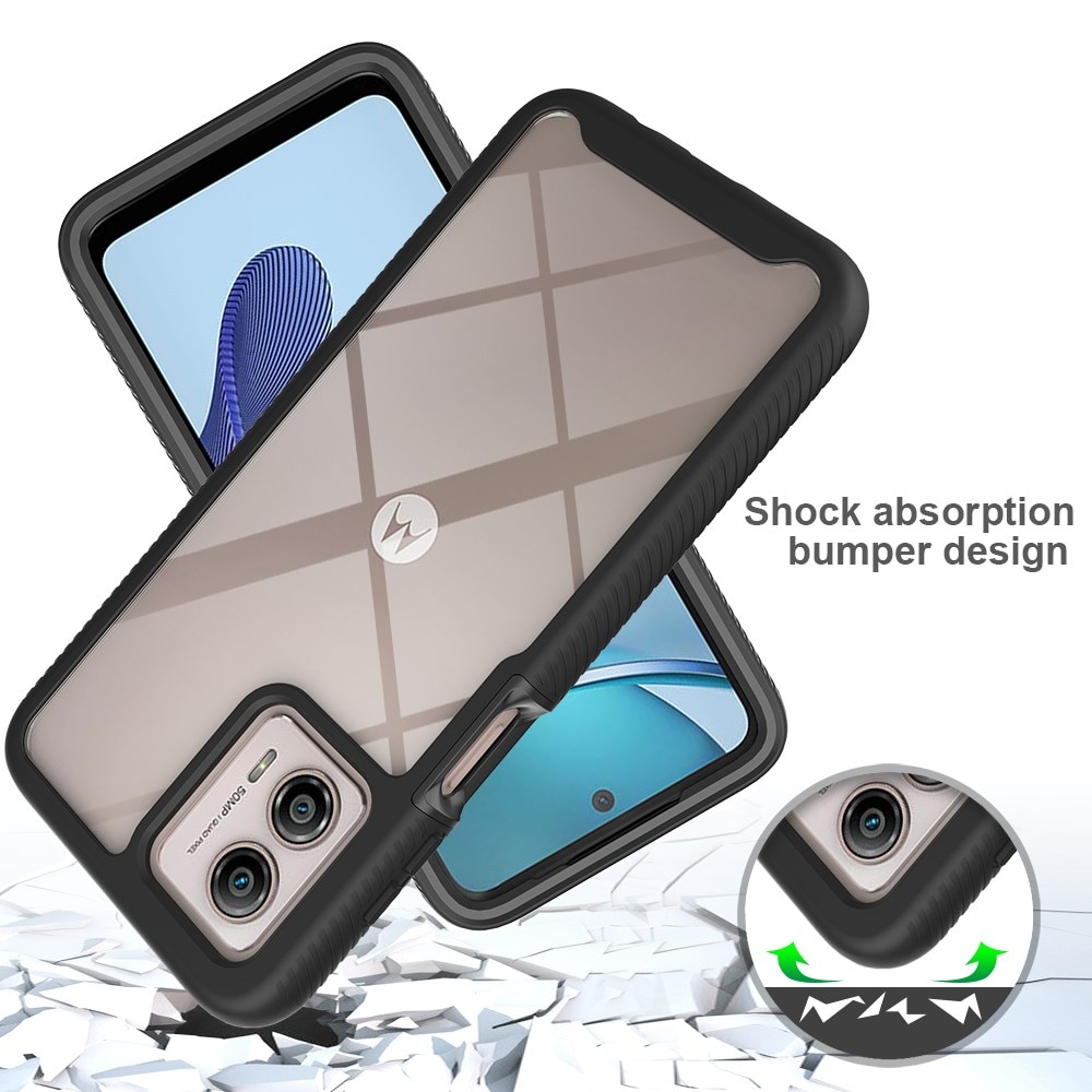 Cover Full Protection Motorola Moto G53 nero