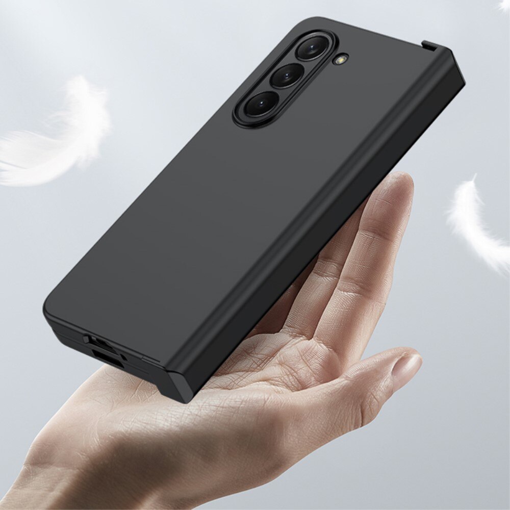 Cover dura gommata Hinge Protection Samsung Galaxy Z Fold 5 nero