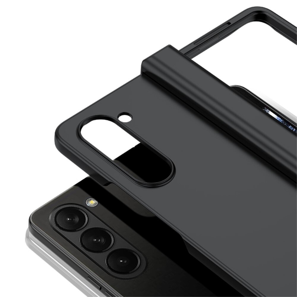 Cover dura gommata Hinge Protection Samsung Galaxy Z Fold 5 nero