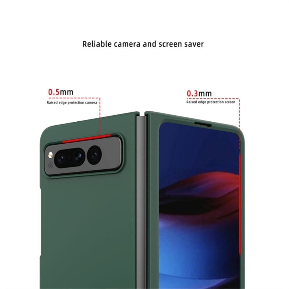 Cover dura gommata Google Pixel Fold nero