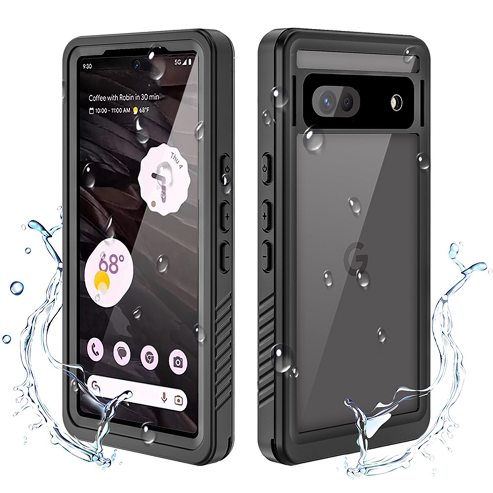 Cover ibrida impermeabile Google Pixel 7a trasparente