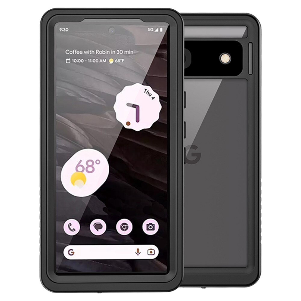 Cover ibrida impermeabile Google Pixel 7a trasparente