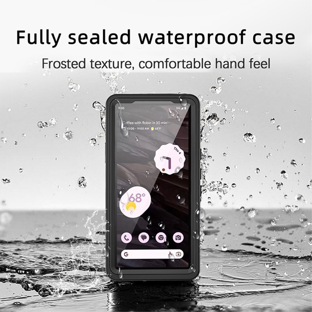 Cover ibrida impermeabile Google Pixel 7a trasparente