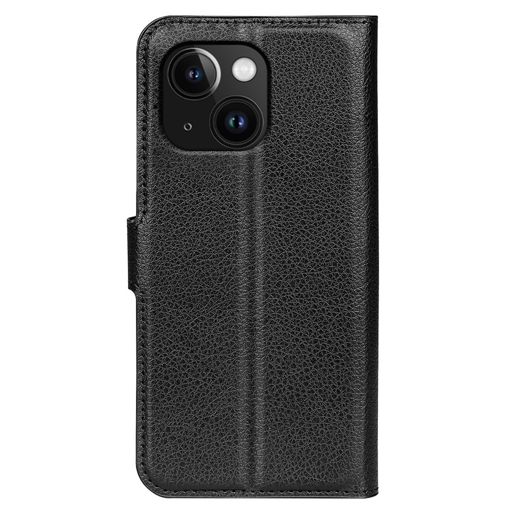 Cover portafoglio iPhone 15 nero