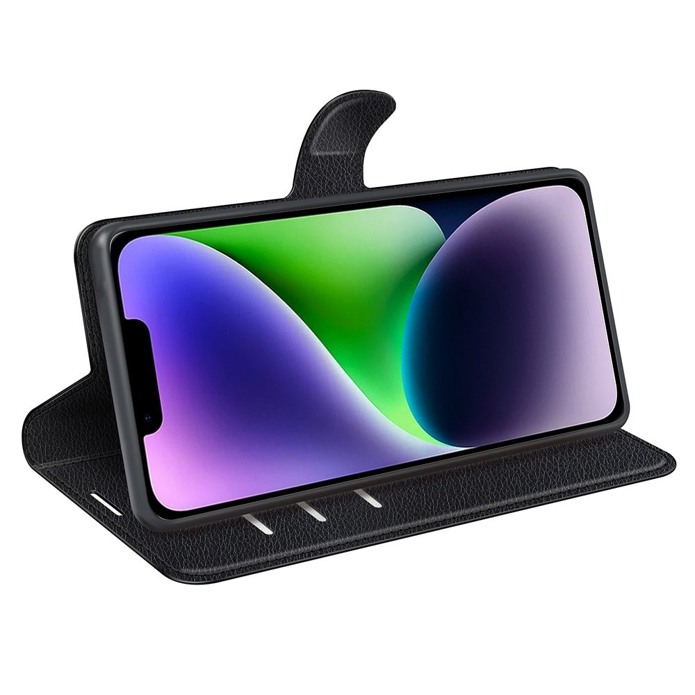 Cover portafoglio iPhone 15 Nero