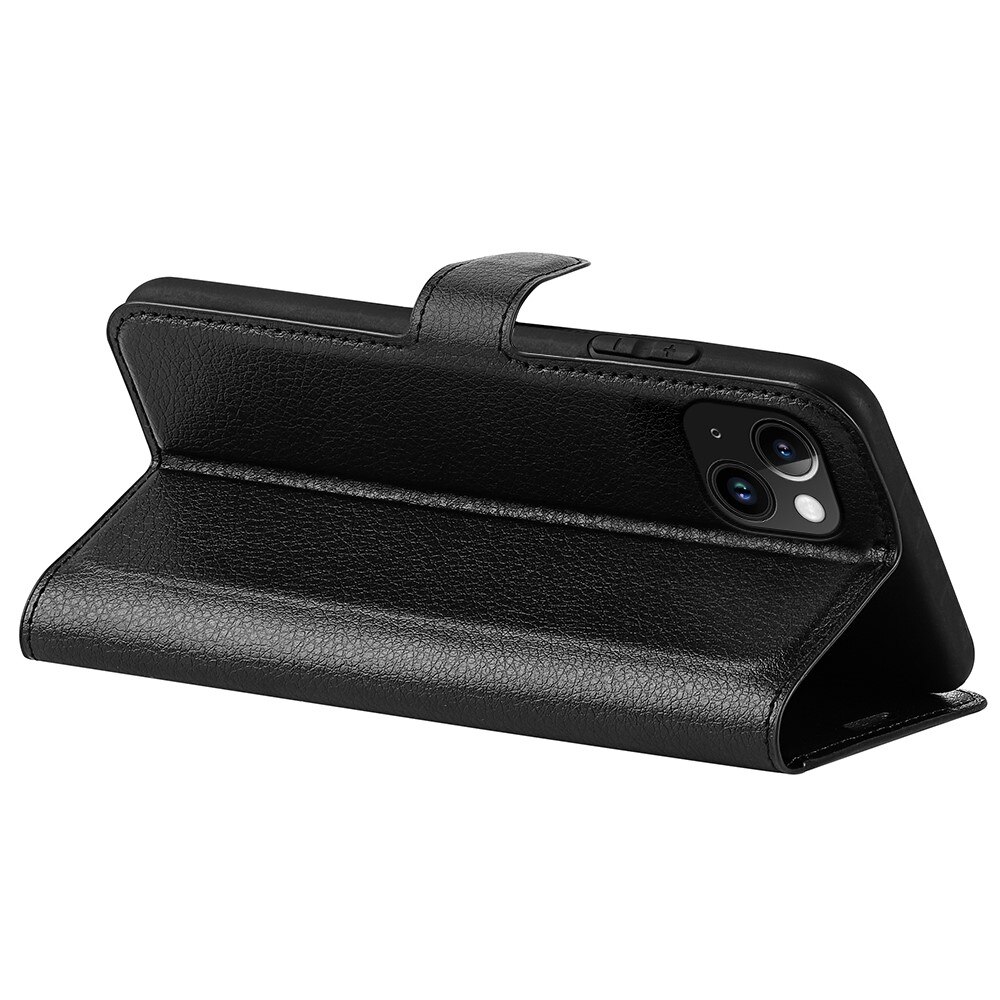 Cover portafoglio iPhone 15 nero