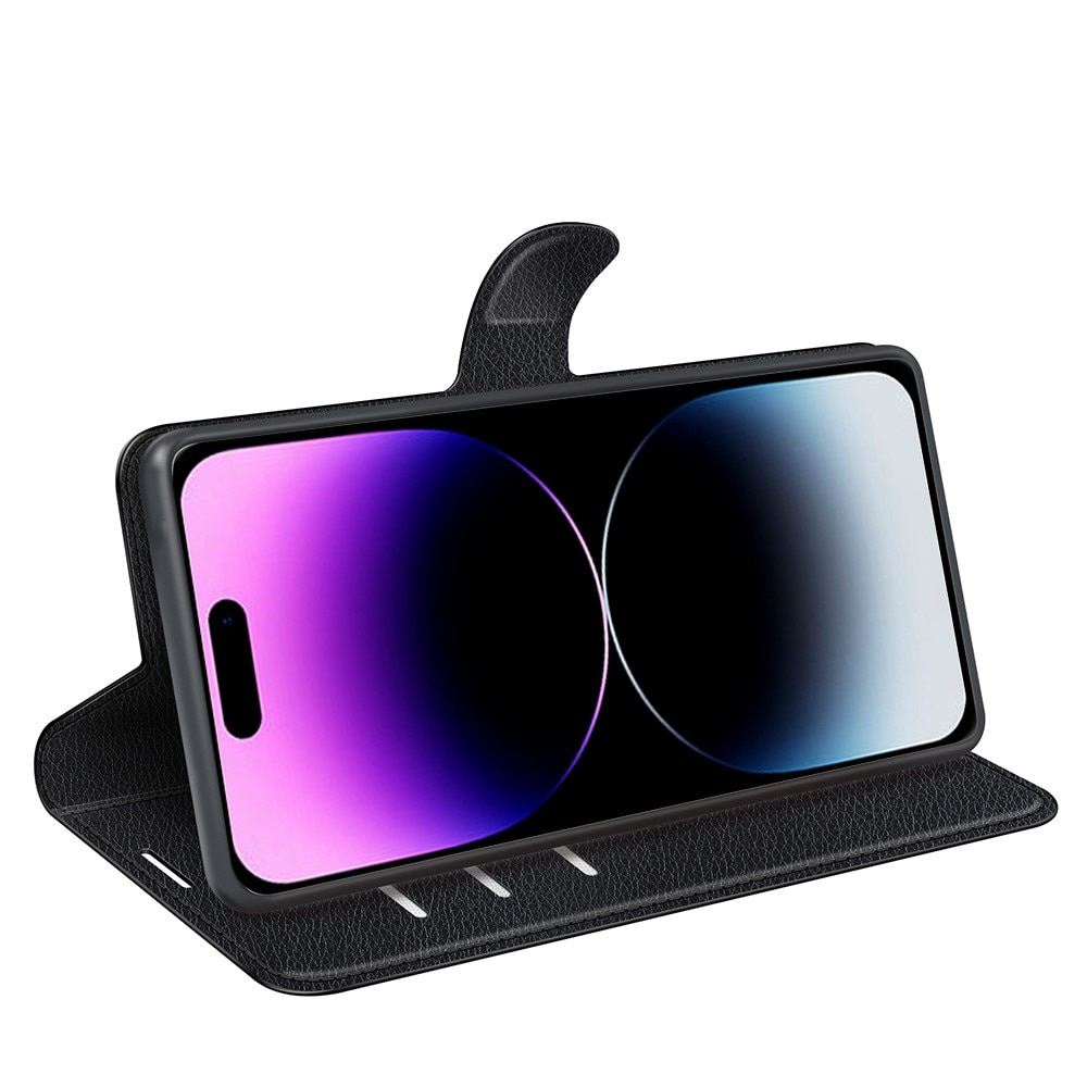 Cover portafoglio iPhone 15 Pro Nero