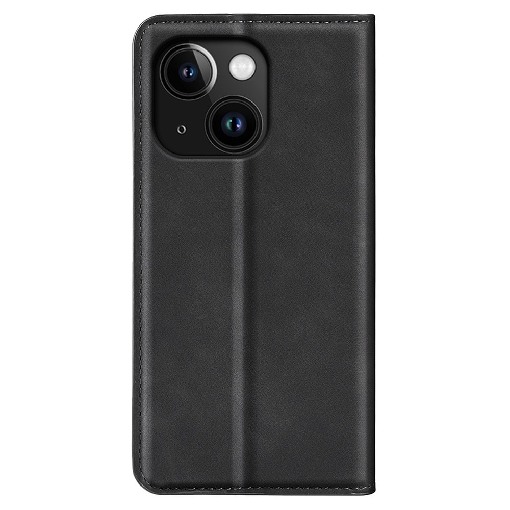 Cover portafoglio sottili iPhone 15 Plus nero