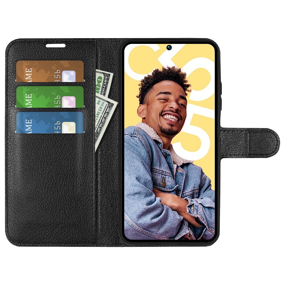 Cover portafoglio Google Pixel 8 nero