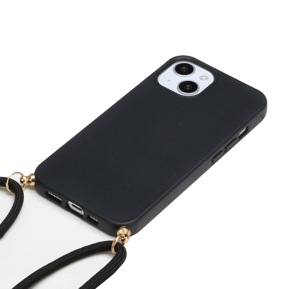 Cover cinturino iPhone 15 Plus nero