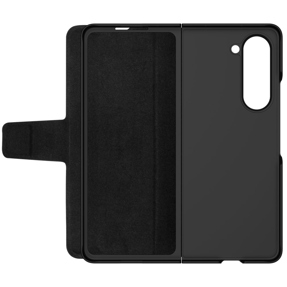 Cover Leather Case with Pen Slot Samsung Galaxy Z Fold 5 Marrone