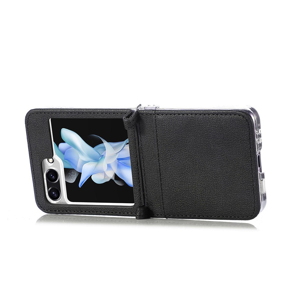 Cover portafoglio Slim Card Wallet Samsung Galaxy Z Flip 5 nero