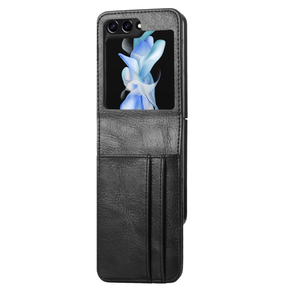 Cover portafoglio Samsung Galaxy Z Flip 5 nero