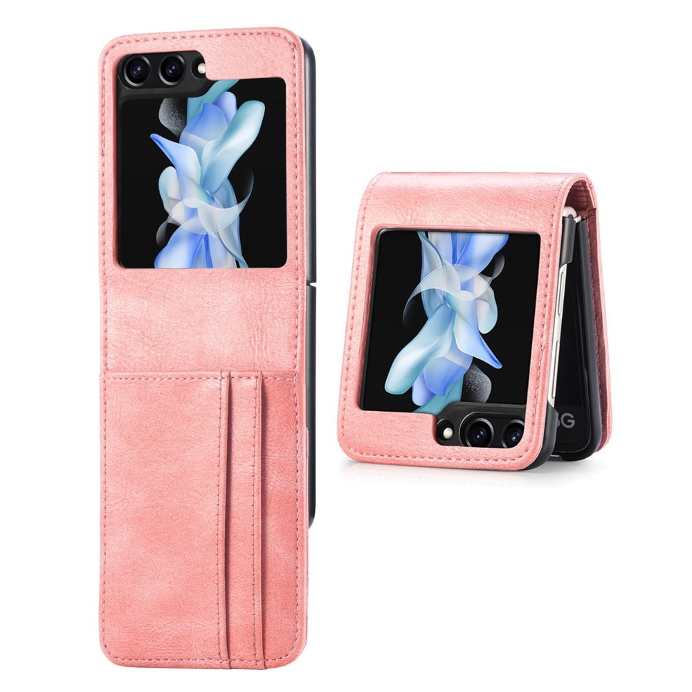 Cover portafoglio Samsung Galaxy Z Flip 5 rosa