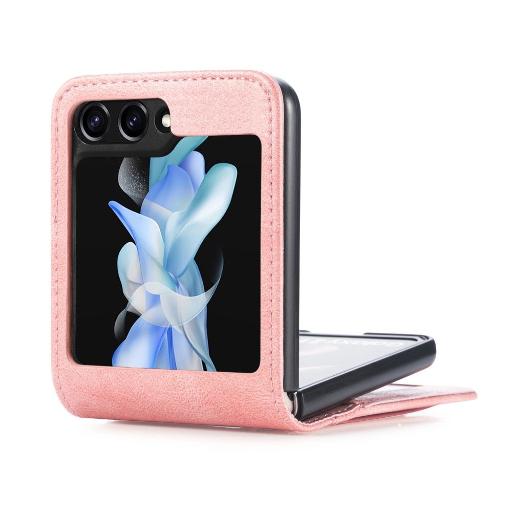 Cover portafoglio Samsung Galaxy Z Flip 5 rosa