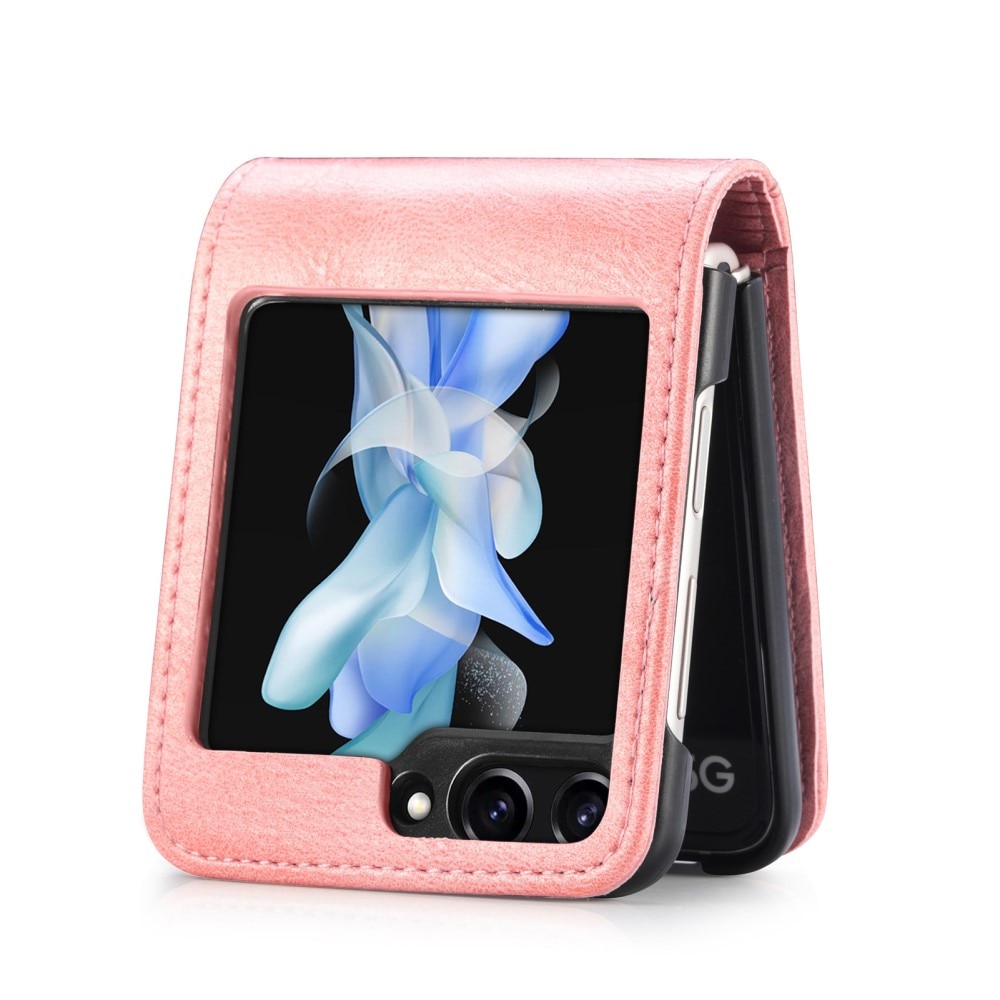 Cover portafoglio Samsung Galaxy Z Flip 5 rosa