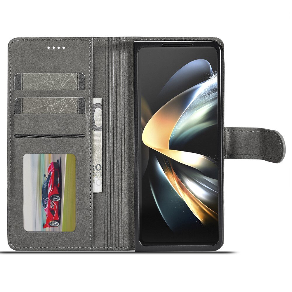 Custodie a portafoglio Samsung Galaxy Z Fold 5 grigio