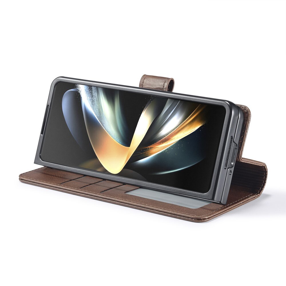 Custodie a portafoglio Samsung Galaxy Z Fold 5 marrone