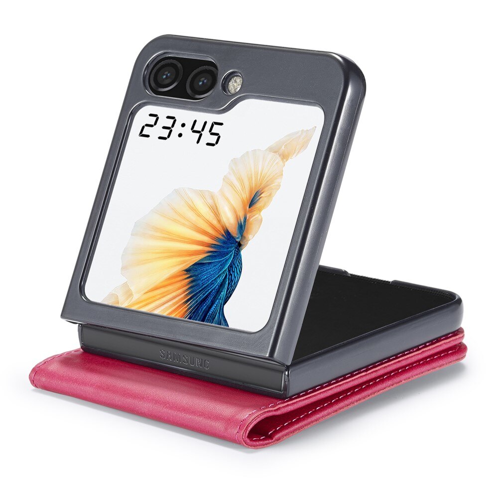 Custodie a portafoglio Samsung Galaxy Z Flip 5 rosa