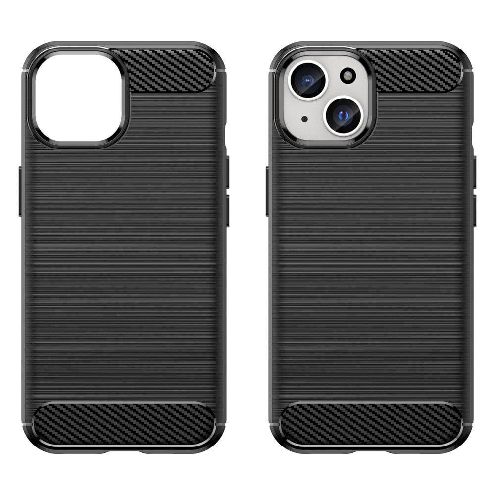 Cover TPU Brushed iPhone 15 Plus Black