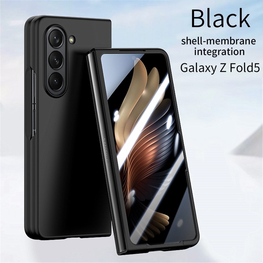 Cover dura con protezione per lo schermo integrata Samsung Galaxy Z Fold 5 nero