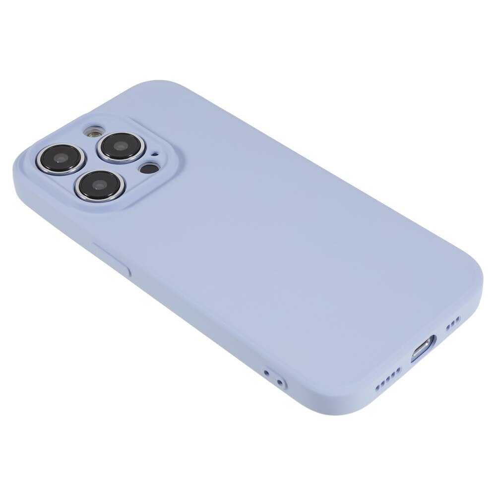 Cover TPU resistente agli urti iPhone 15 Pro Max Viola