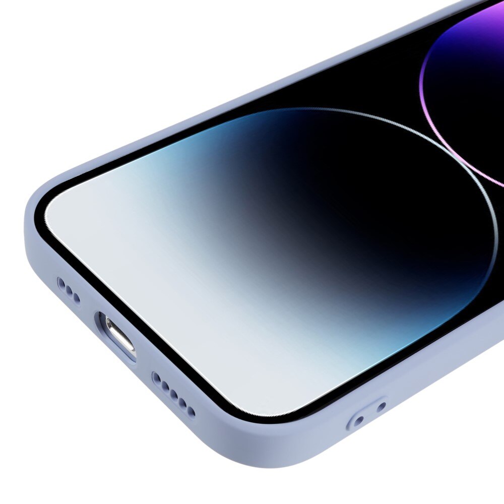 Cover TPU resistente agli urti iPhone 15 Pro Max Viola