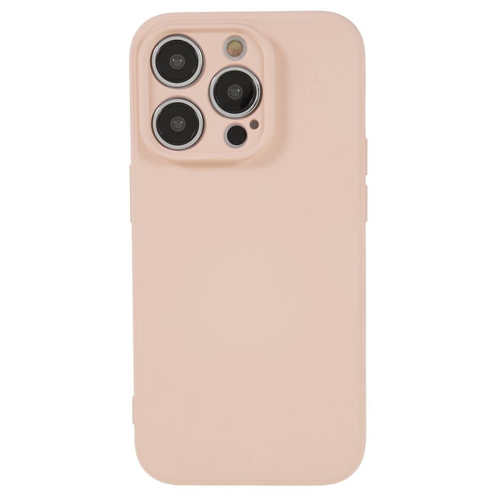 Cover TPU resistente agli urti iPhone 15 Pro Max, rosa