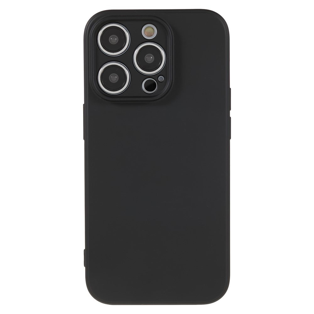 Cover TPU resistente agli urti iPhone 15 Pro Max, nero