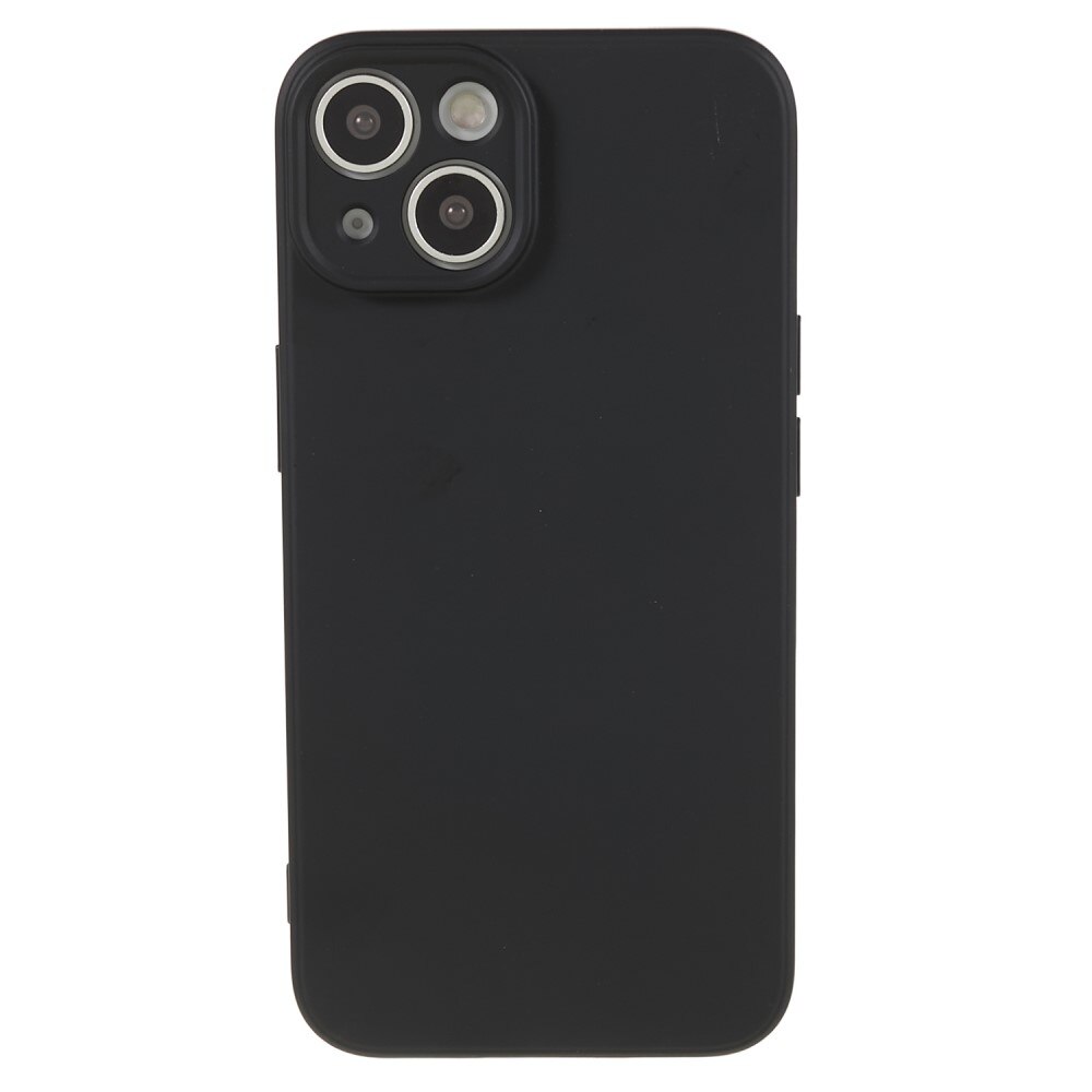 Cover TPU resistente agli urti iPhone 15 Plus Nero