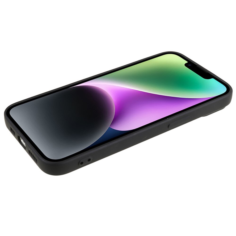 Cover TPU resistente agli urti iPhone 15 Plus Nero
