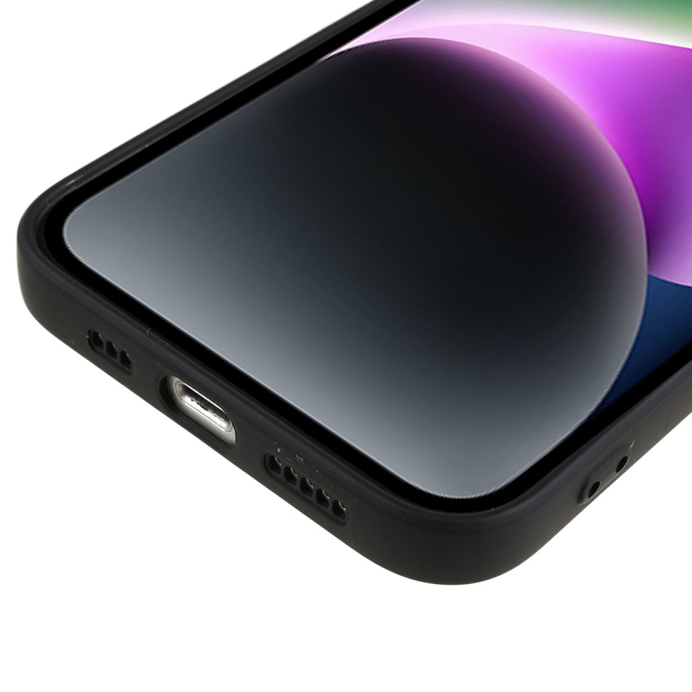 Cover TPU resistente agli urti iPhone 15 Plus Nero