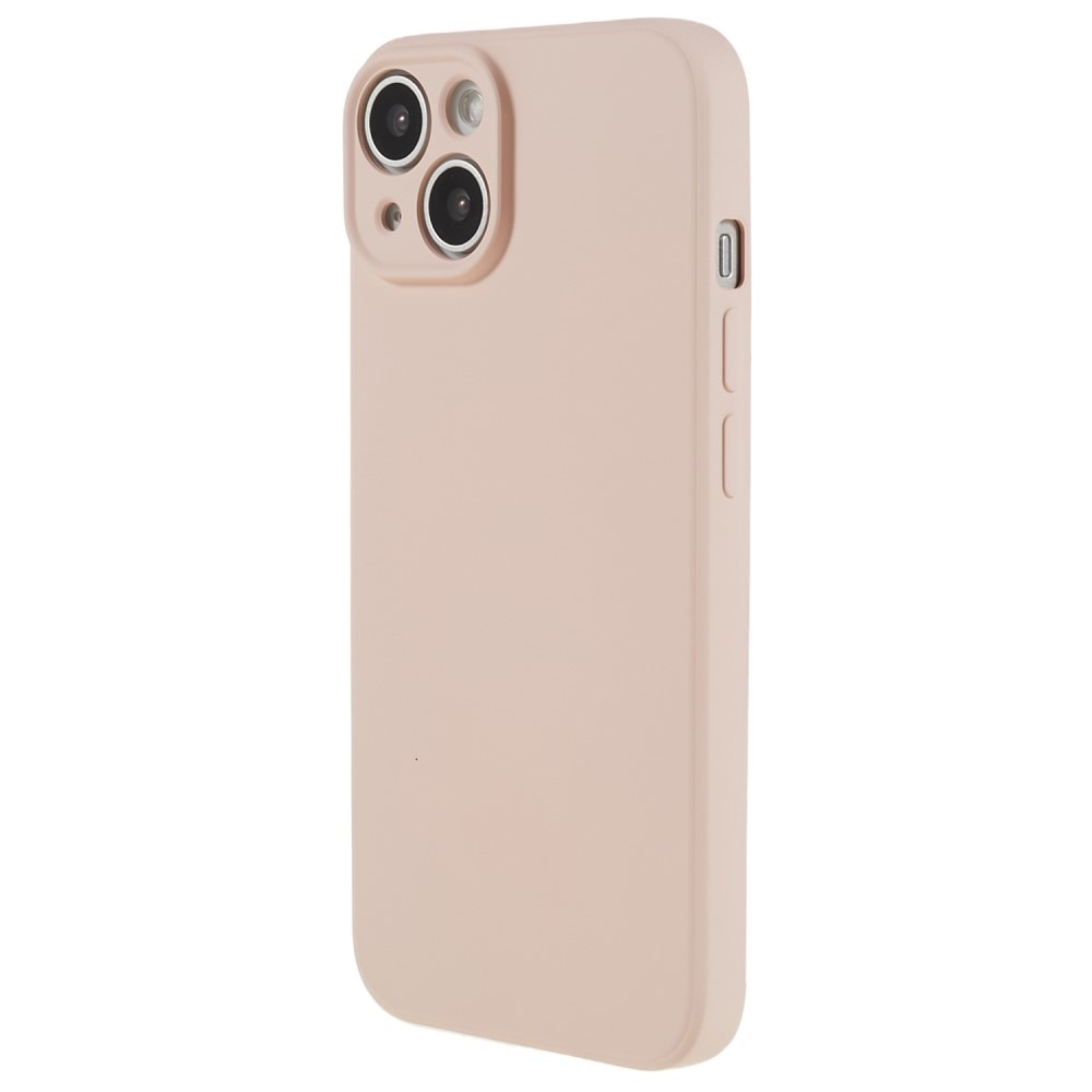 Cover TPU resistente agli urti iPhone 15 Plus, rosa