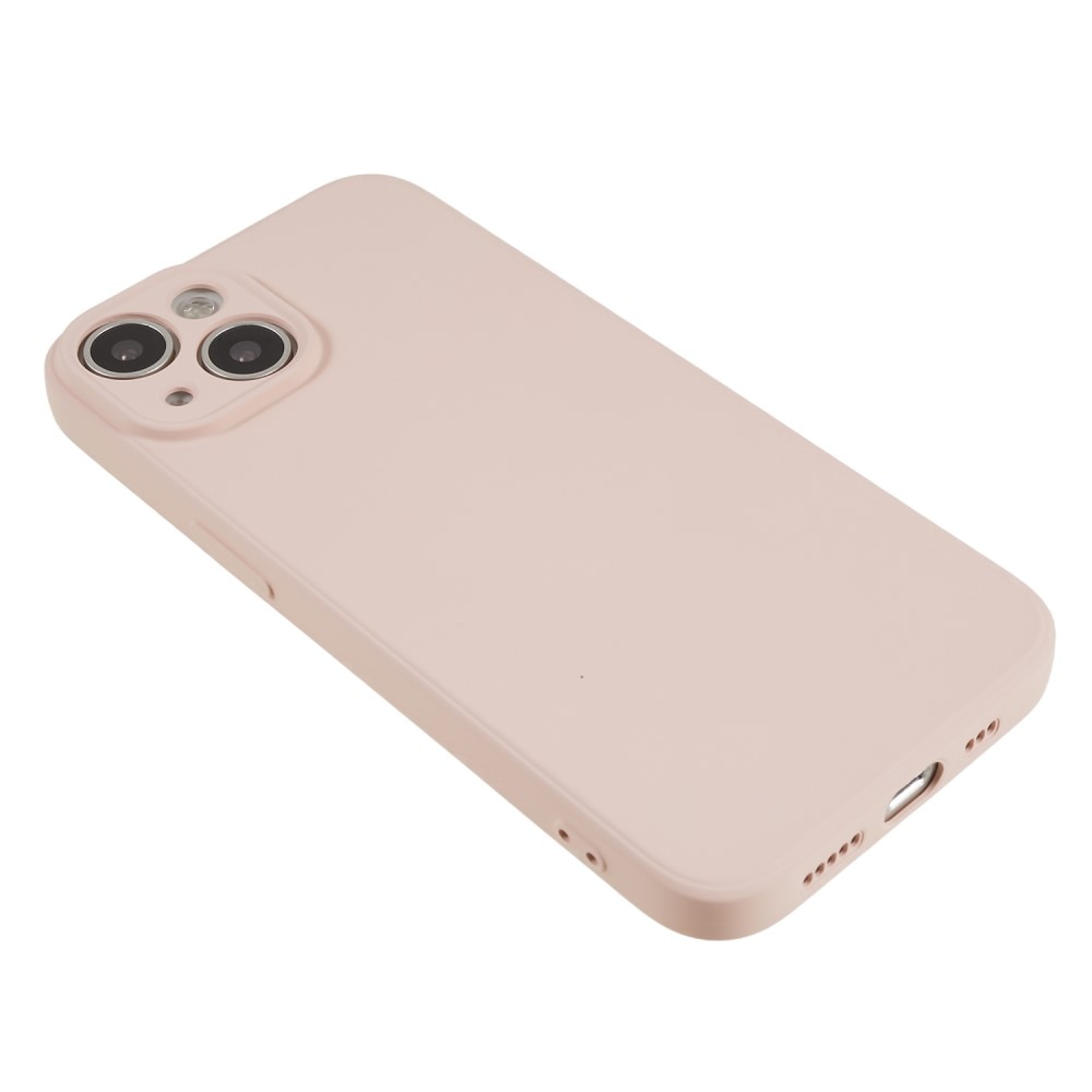 Cover TPU resistente agli urti iPhone 15 Plus, rosa