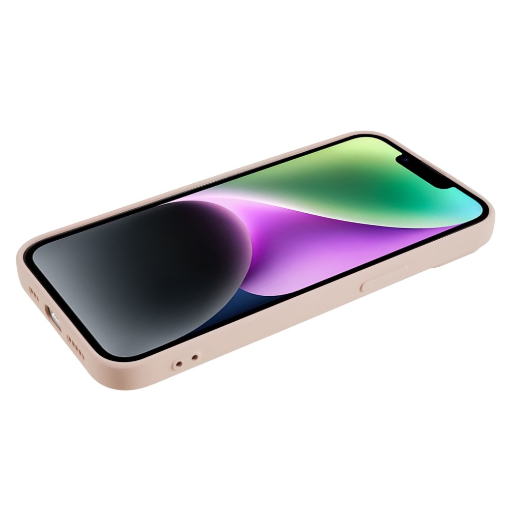 Cover TPU resistente agli urti Apple iPhone 15 Plus Rosa