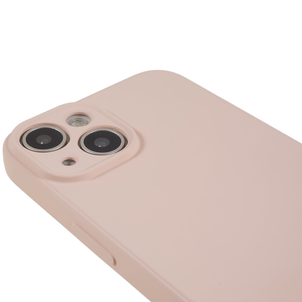 Cover TPU resistente agli urti iPhone 15 Plus, rosa