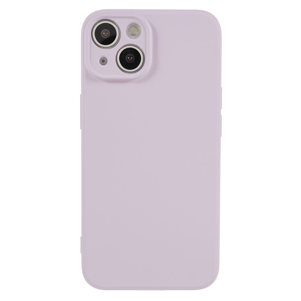 Cover TPU resistente agli urti iPhone 15 Plus Viola