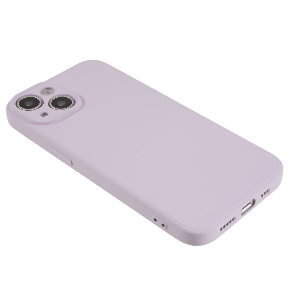 Cover TPU resistente agli urti iPhone 15 Plus, viola