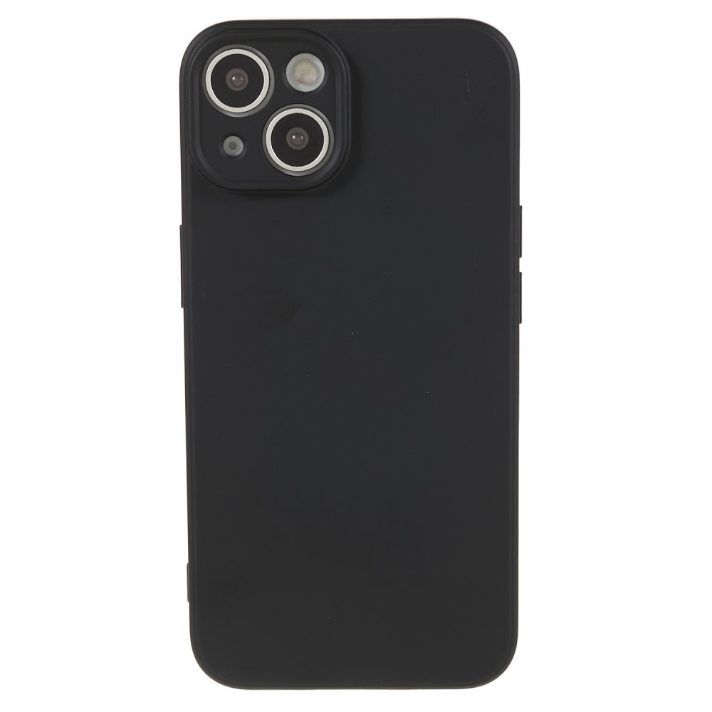 Cover TPU resistente agli urti per iPhone 15, nero