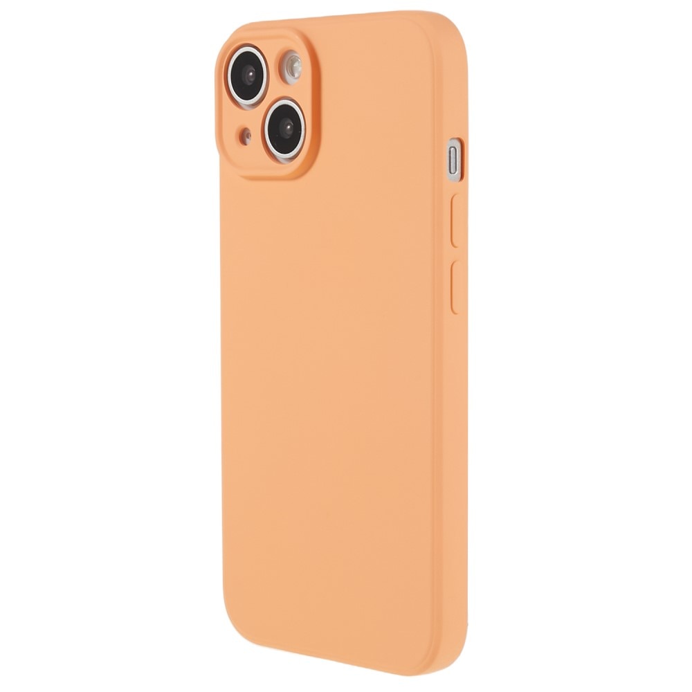 Cover TPU resistente agli urti iPhone 15, arancia